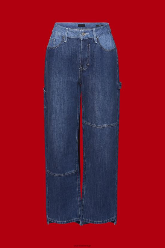 Esprit jeans dal design anni '90 lavaggio blu scuro donne denim 4RNDH300