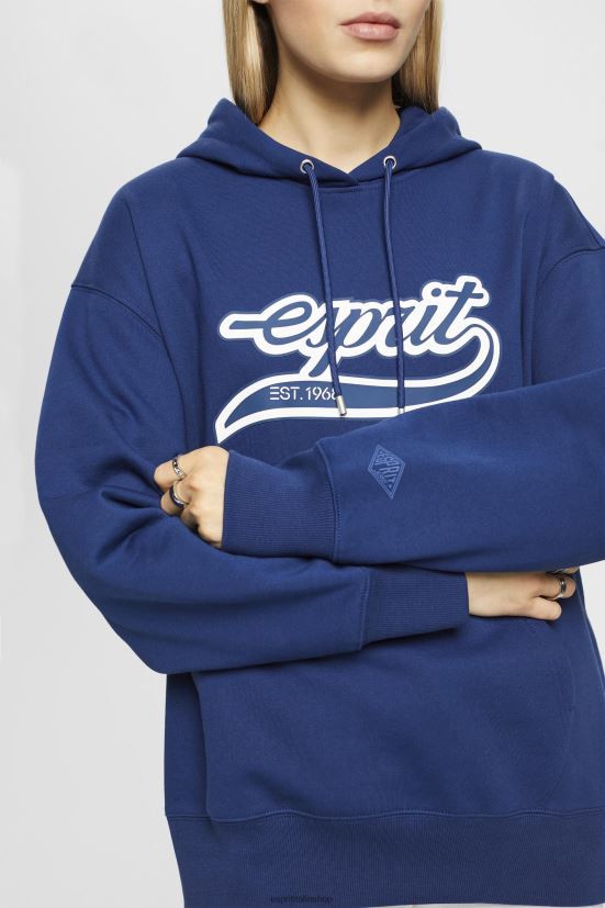 Esprit felpa con cappuccio con stampa logo inchiostro donne felpe e felpe con cappuccio 4RNDH171