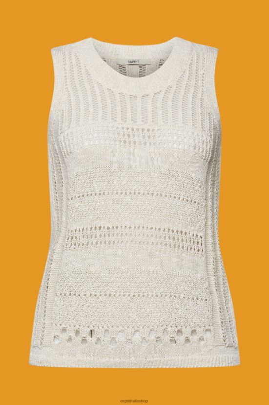 Esprit Maglia smanicata mouline, misto cotone ghiaccio donne maglioni 4RNDH107