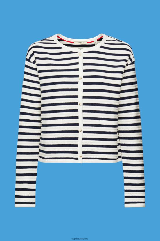 Esprit cardigan a righe Marina Militare donne maglioni 4RNDH448
