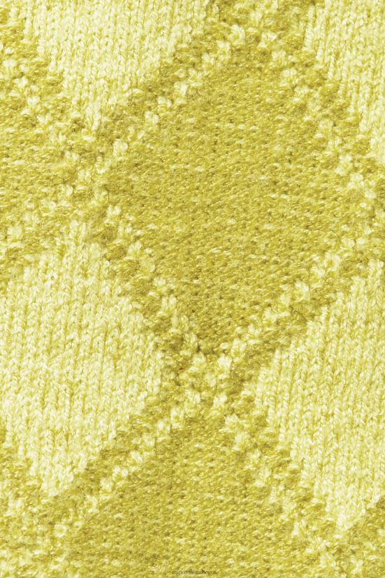 Esprit cardigan a rombi bianco donne maglioni 4RNDH85