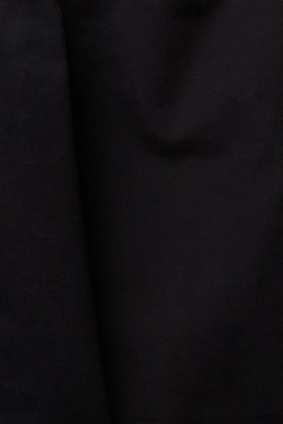 Esprit pantaloni chino a vita alta, 100% cotone pima nero donne pantaloni 4RNDH343
