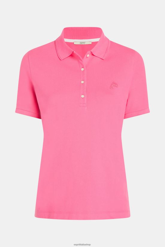 Esprit Polo classica del Dolphin Tennis Club rosa donne polo 4RNDH499