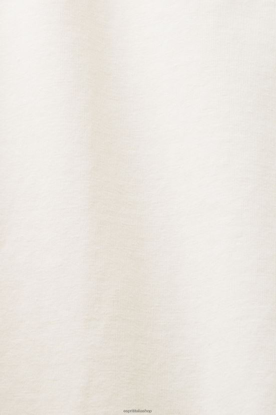 Esprit top in jersey con finiture in pizzo ghiaccio donne superiore 4RNDH140
