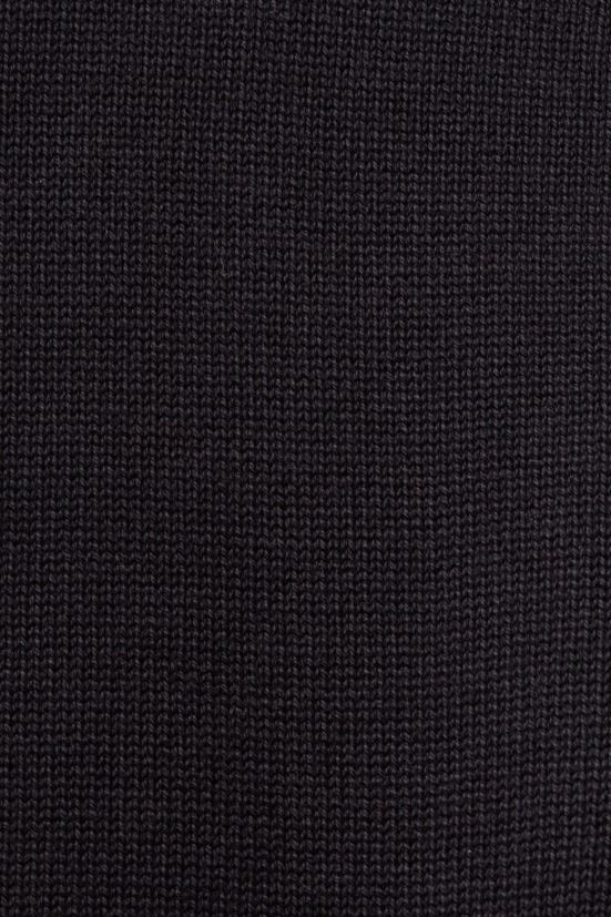 Esprit felpa girocollo in cotone nero uomini felpe e felpe con cappuccio 4RNDH578