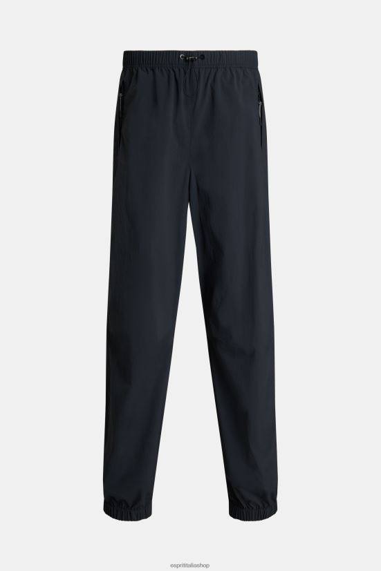 Esprit pantaloni da jogging dalla vestibilità rilassata nero uomini jogging 4RNDH787