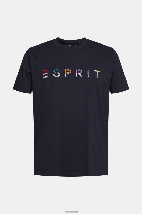Esprit T-shirt in jersey con logo ricamato Marina Militare uomini magliette 4RNDH917