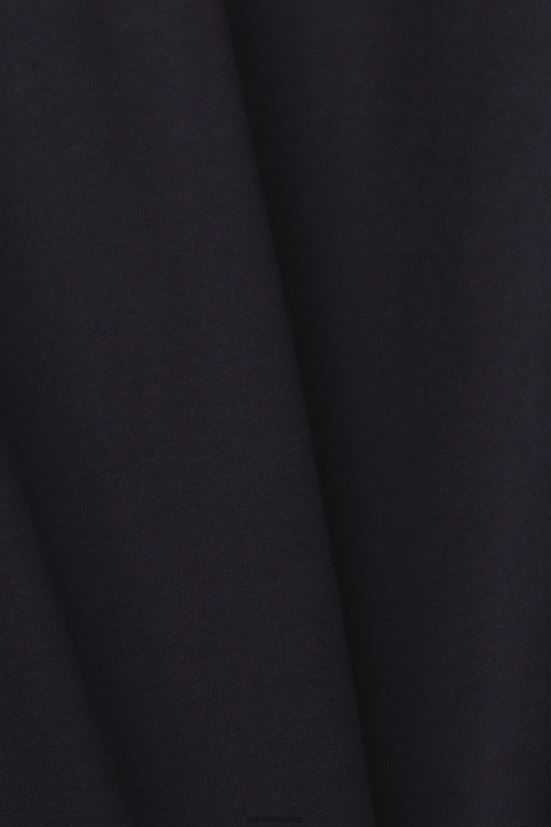 Esprit T-shirt logo in jersey, 100% cotone nero uomini magliette 4RNDH733
