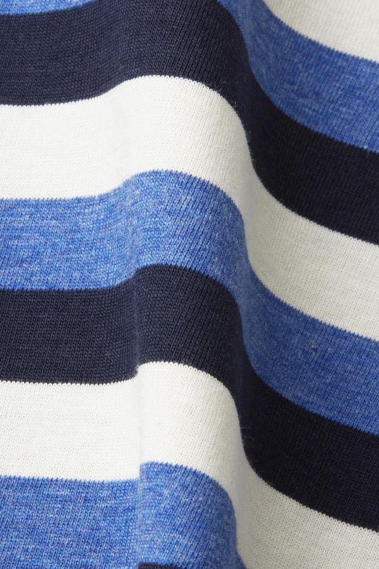 Esprit t-shirt in jersey rigato, 100% cotone Marina Militare uomini magliette 4RNDH736