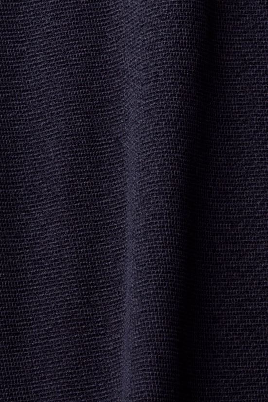 Esprit Top a maniche lunghe in piquet waffle Marina Militare uomini manica lunga 4RNDH824