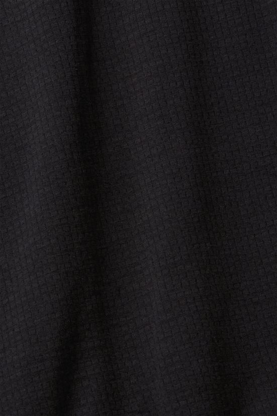 Esprit top a maniche lunghe a coste nero uomini manica lunga 4RNDH818