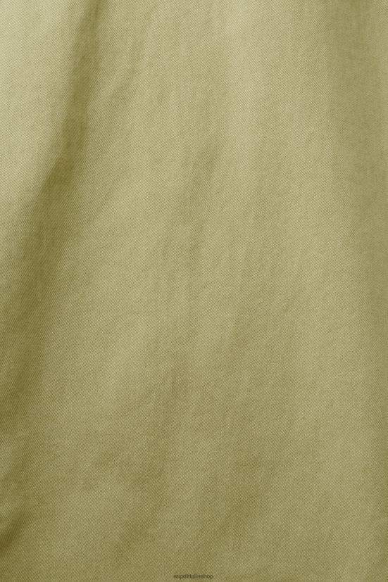 Esprit pantaloni chino con gamba slim kaki chiaro uomini pantaloni 4RNDH593