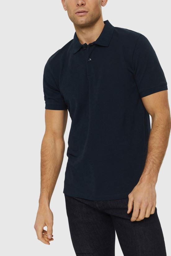 Esprit Polo in piquet di cotone pima Marina Militare uomini polo 4RNDH925